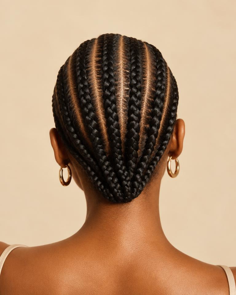 cornrows by Crown & Coil